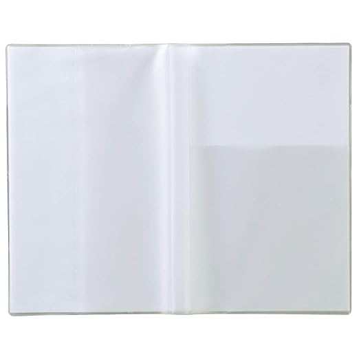 Kokuyo JG61 Jibun Notebook Goods Clear Cover, A5, Standard