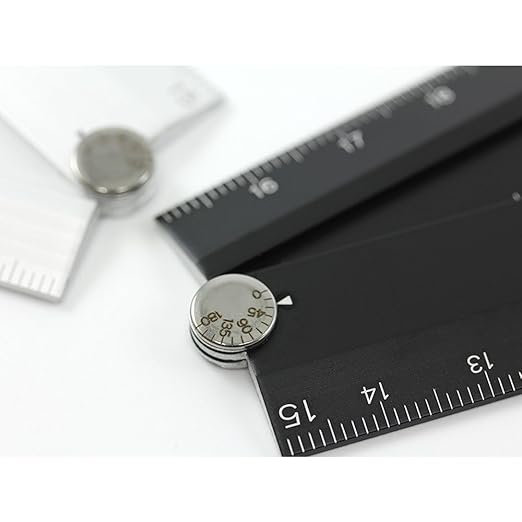 Midori Way Multi Aluminium Ruler 30cm Black (42254006)
