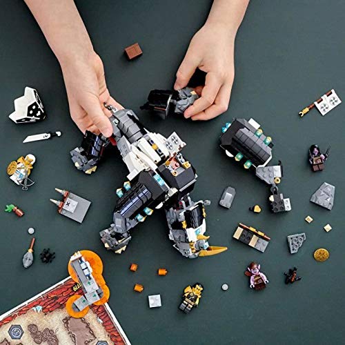 LEGO 71719 Ninjago Zane's Mino Creature 2in1 Building Set and Board Game for Kids (Multicolor) (57 Pieces)