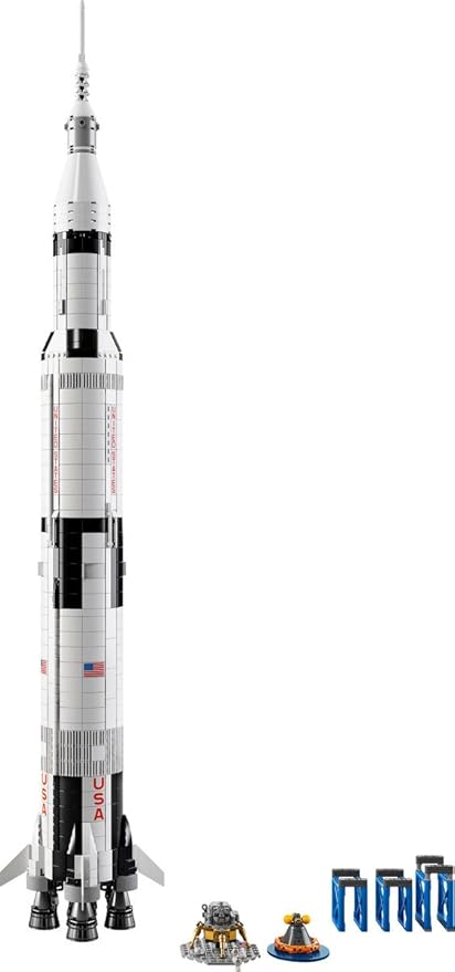 Lego 21309 Apollo Saturn V Ideas NASA Multicolor (1969 Pieces)