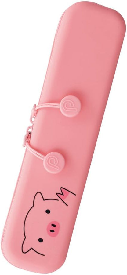 Lihit Lab  Slim Zipper Pouch Punilabo Hachiwareneko A7717-4
