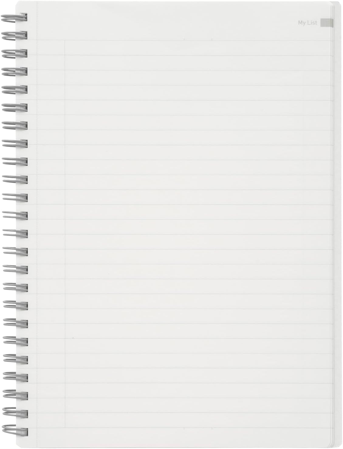 Maruman Notebook, Ring Notebook, Utoka, A5, 4mm Grid, Yellow, N460-04