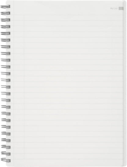 Maruman Notebook, Ring Notebook, Utoka, A5, 4mm Grid, Yellow, N460-04