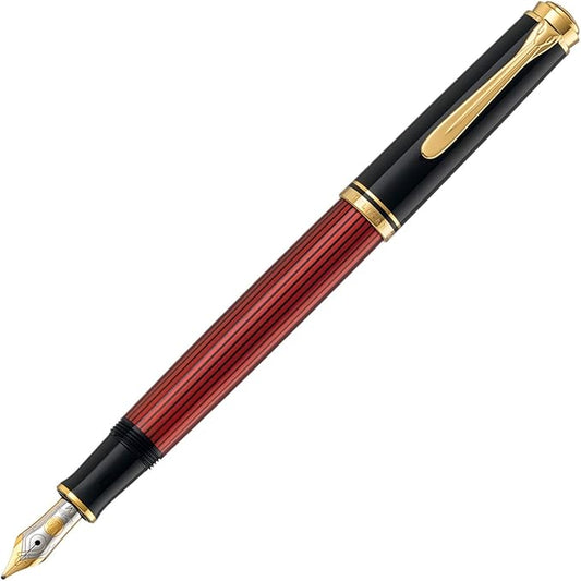 Pelikan Premium M600 EF Fountain Pen Colour Plume Black/red