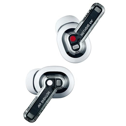Nothing Ear Wireless Earbuds with ChatGPT Integration, Smart ANC, Hi-Res Audio with LDAC & LHDC, 11mm Dynamic Bass Boost, 40.5H Playtime, 6 Mics for Calls Wireless Headphones, Wireless Charging White