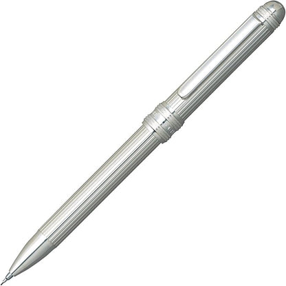 Platinum Fountain Pen, Double 3 Action Sterling Silver Cow MWB-10000SA#4 Multifunction Pen (cow)