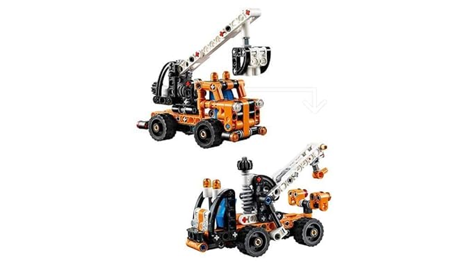LEGO TECHNIC Cherry Picker Building Blocks For Kids (155 Pcs)42088