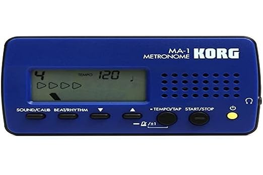 Korg MA1BL Visual Beat Counting Metronome, Blue