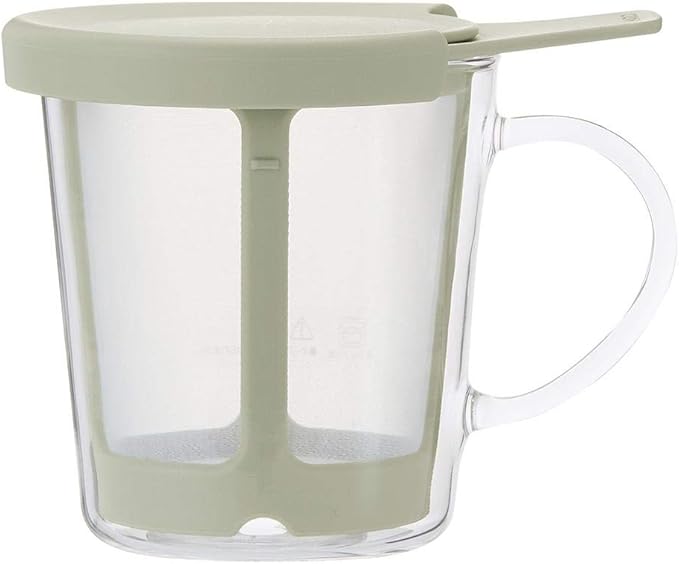 Hario Single Cup Tea Maker, 200ml, White