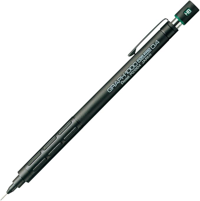 Pentel PG1004 Graph 1000 For Pro Mechanical Pencil, 0.02 inches (0.4 mm)