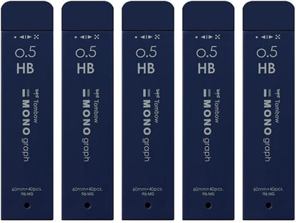 Tombow MONO Monogram MG 0.5mm HB Navy R5-MGHB42-5P