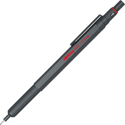 rOtring 2204409 600 Dark Stone 0.5mm Rottling Mechanical Pencils