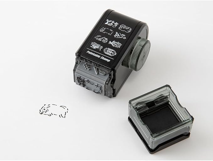 Midori 35580006 Rotating Stamp Dial Antique Pattern