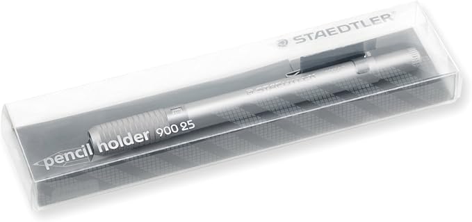 Staedtler Pencil Holder, Auxiliary Shaft, Aluminum, Silver, 900 25