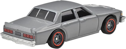 Hot Wheels Fast and Furious - 1987 Chevy Caprice Ride on Toy Minicar 3 Years Old Gray HRT98
