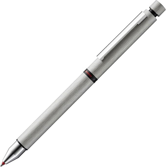 Lamy  Multi-Functional Pen, Tri-Pen, Stainless Steel, Ballpoint Pen, 2 Color/Pencil, 0.5 mm