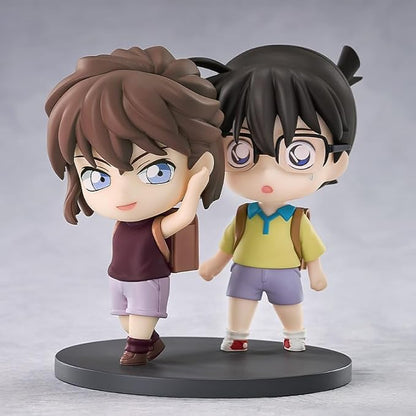 GOOD SMILE Qset+ Detective Conan Edogawa & Ai Haibara, Non-scale, Plastic, Painted Finished Product