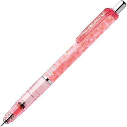 Zebra DelGuard 0.02 inches (0.5 mm) Mechanical Pencil (square blue green)