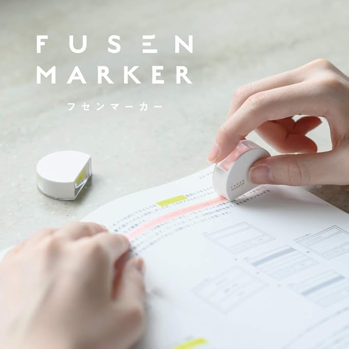 Kamido FM-3001 Fusen Marker STUDY Blue