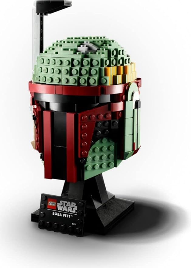 LEGO Star Wars Boba Fett Helmet 75277 Collectible Building Kit (625 Pcs),Multicolor
