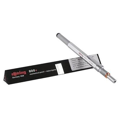 Rotring, Mechanical Pencil - 800+ Hybrid Stylus. (Silver,0.7MM)