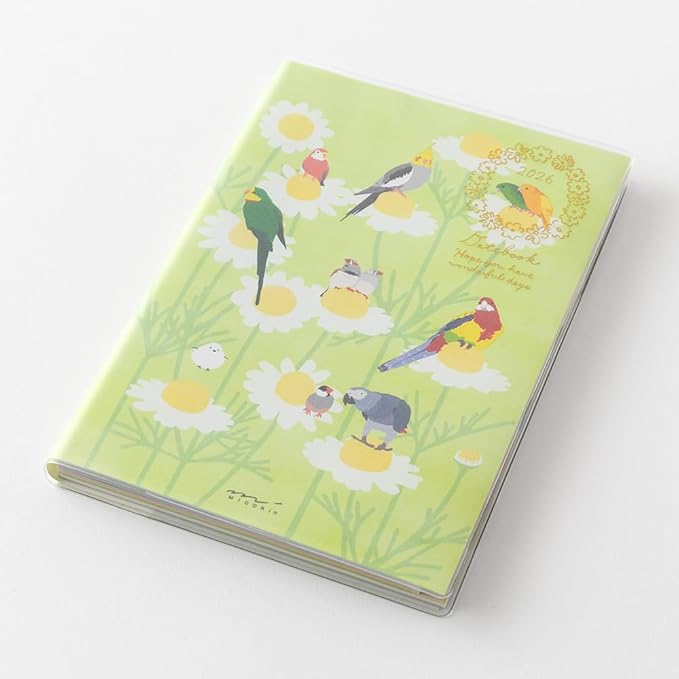 Midori Pocket Diary, 2026 B6 Weekly Tri Pattern 22375006 (Begins January 2026)