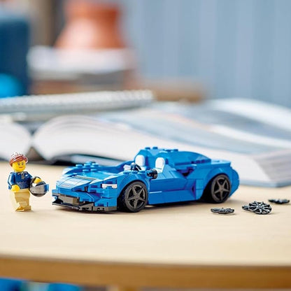LEGO Speed Champions McLaren Elva 76902 Building Kit (263 Pcs),Multicolor