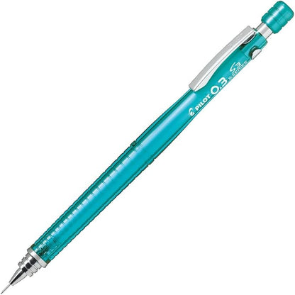 PILOT Mechanical Pencil, Sharp S3 03 TG, Transparent Green, HPS30RTG3
