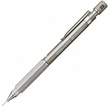 Platinum Fountain Pen Mechanical Pencil Professional Use 171 0.3mm Silver [Case Included] MSDA-1500A#9-P