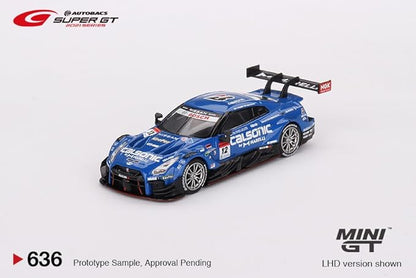 MINI GT 1/64 Nissan GT-R Nismo GT500 SUPER GT Series 2021#12 Team Impul Right Handle, Japan Limited Finished Product