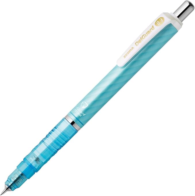 ZEBRA Mechanical Pencil, Del Guard, 0.3mm, Black (P-MAS85-BK)