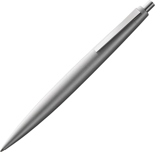 LAMY Rollerball Pen, Oil-based, 2000, Premier, Stainless Steel, L202S