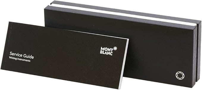 Montblanc Ballpoint Pen, Meisterstück Platinum, Classic, Black x Silver, 2866 P164, Premium Writing Instrument, 2 Years Manufacturer's International Warranty
