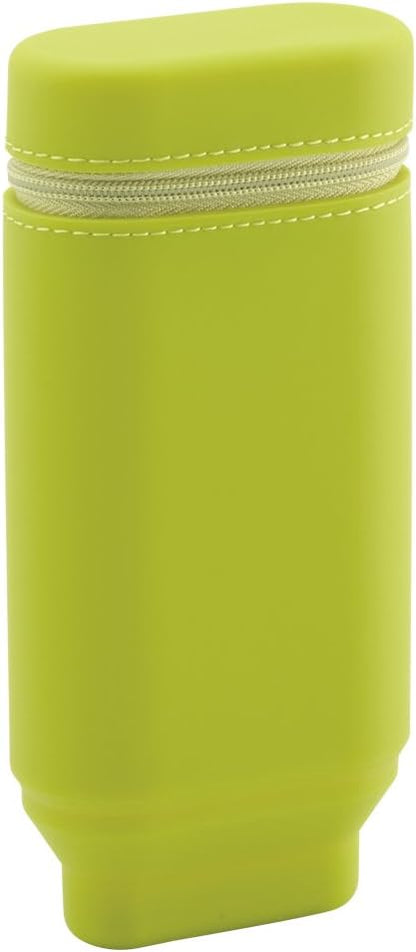 Lihit Lab  Stand Pencil Case Oval Type Red A7694-3