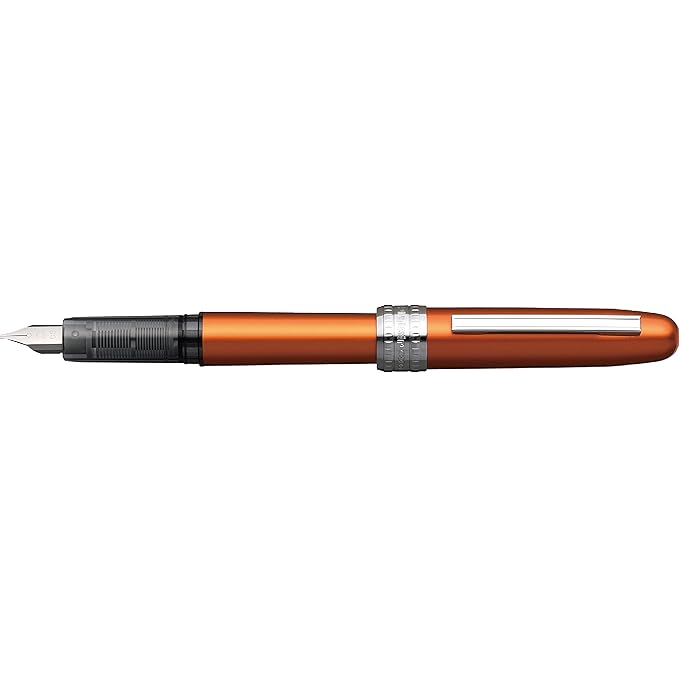 Platinum Fountain Pen, Plaisir Fine Nib, Nova-Orange (Pgb-1000 #25-F)