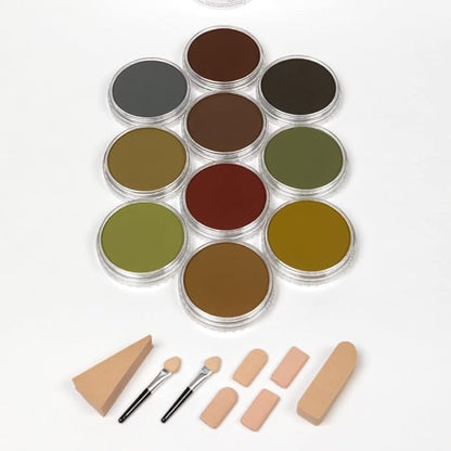 Pan Pastel 10 Color Set ekusutorada-ku Warm 30105