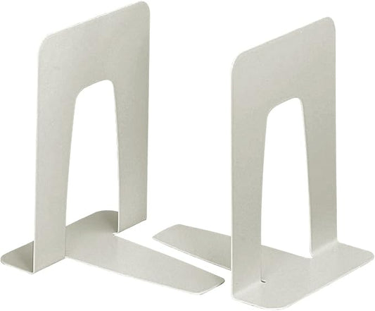 Kokuyo Bookend, Medium, Light Gray, with Anti-Slip BS-33NM