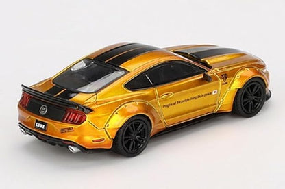 MINI GT 1/64 LB★WORKS Ford Mustang LB Gold (Right Handle) Finished Product MGT00847-R