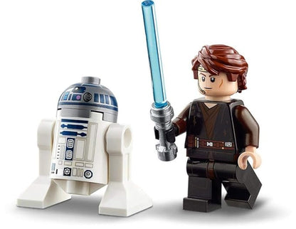 LEGO 75281 Building Block Anakin's Jedi Interceptor,Multicolor