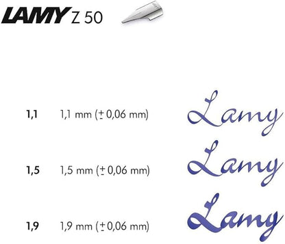Lamy Fountain Pen Replacement Nib Silver Size: F (Fine) LZ50 SIL