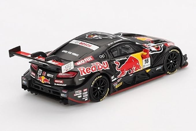 MINI GT 1/64 Honda NSX-GT Type S GT500 SUPER GT Series 2022#16 Red Bull MOTUL MUGEN NSX-GT TEAM Red Bull MUGEN (Left Handle) Finished Product MGT00848-BL