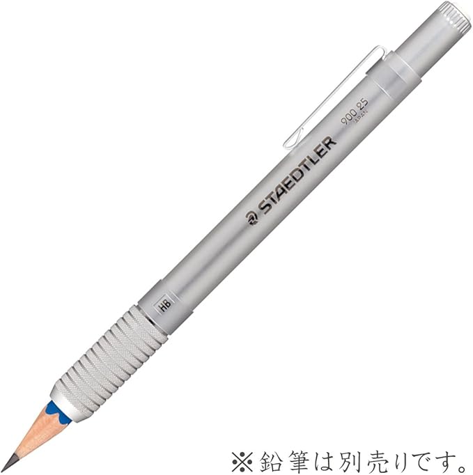 Staedtler Pencil Holder, Auxiliary Shaft, Aluminum, Silver, 900 25