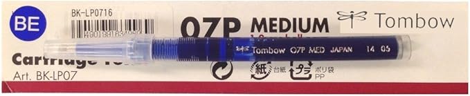 Tombow Water-Based Ballpoint Pen Refills Zoom LP07 1.0 Royal Blue 10 Pieces BKLP071610P
