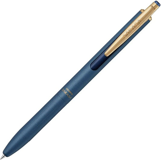 Zebra Sarasa Grand P-JJ56-VBGR Gel Ballpoint Pen, 0.02 inch (0.5 mm), Vintage Color, Blue Gray