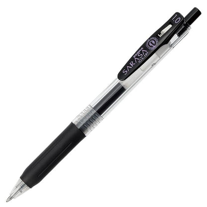 Zebra Sarasa Clip 1.0mm Black P-JJE15-BK5 (5-Pen-Pack)