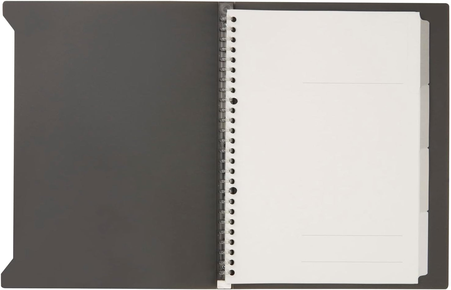 Maruman Loose Leaf Binder, B5, Kakesel, 26 Holes, Charcoal Gray F022-22