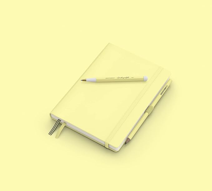 Leuchtturm Notebook A5 Dot Squared, Soft Cover, Vanilla 365500