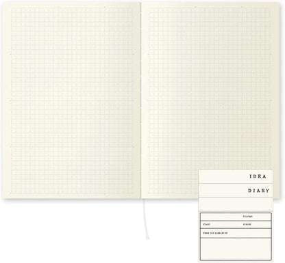 Midori 15295006 Notebook, MD Notebook, A5, Ruled A