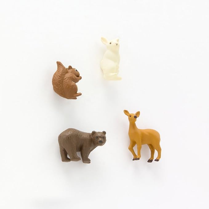 Midori Mini Magnet, Forest Animals (49758006)