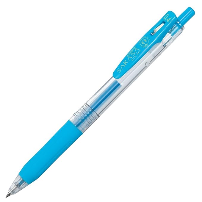 Zebra Sarasa Clip Gel Ink Ballpoint Pen|0.4Mm|10 Color Set (Jjs15-10Ca)|Assorted